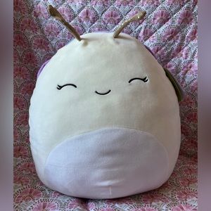 Elysa Squishmallow - 16” Tie Dye Shell Snail Squishmallows Plush